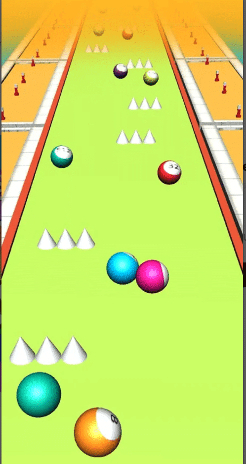 2048 Ball Adventure 3D – Hyper-Casual Runner & Number Merge Game screenshot 5