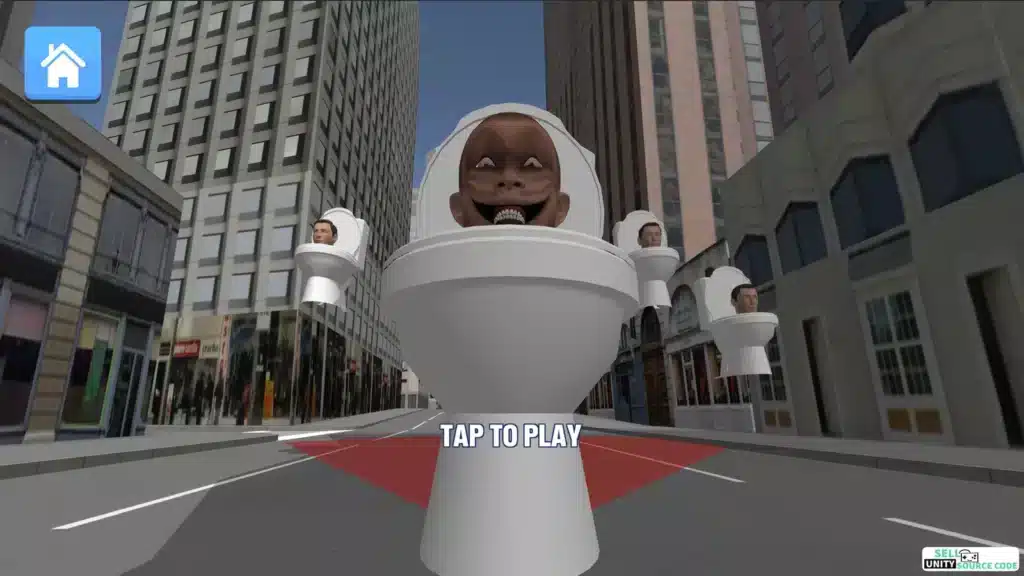 2048 Skibidi Toilet Merge screenshot 3