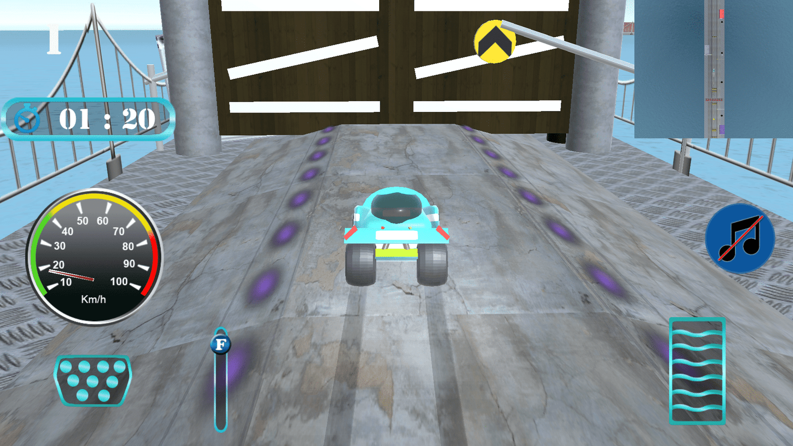 3D Simulator Drift Driver (Unity 3D Game) SellUnitySourceCode screenshot 3