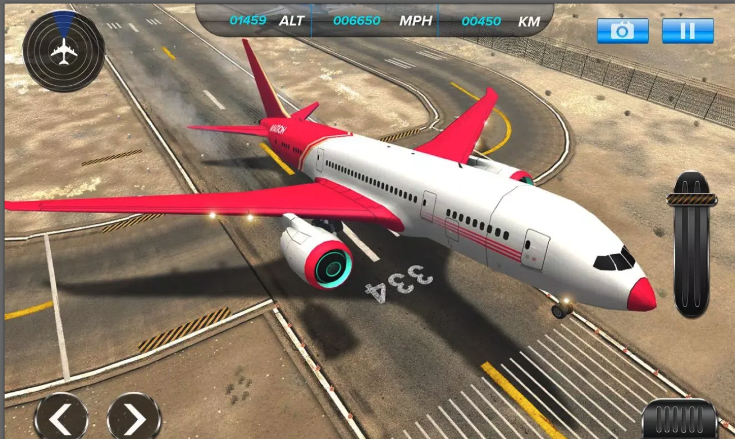 Airplane Flight Pilot Simulator screenshot 7