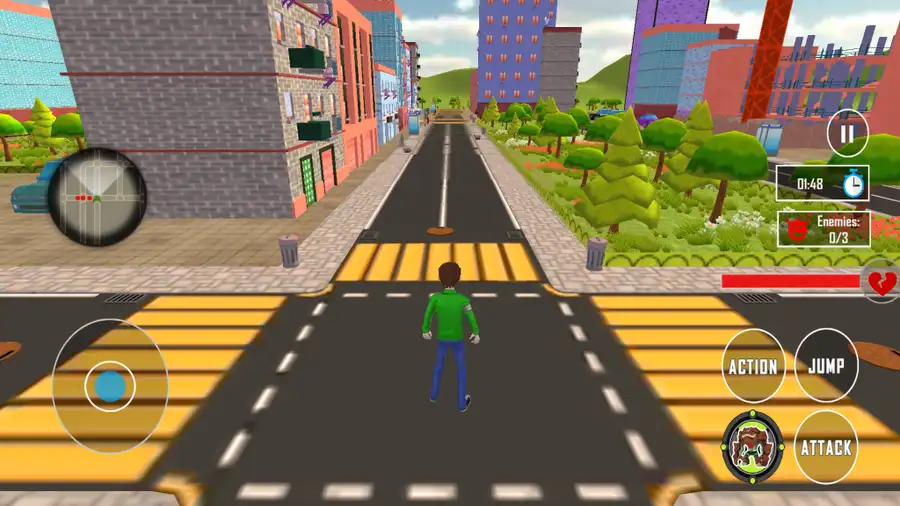 Alien Heroes Ben 10 Galactic Hero Fight - SellUnitySourceCode.com screenshot 5