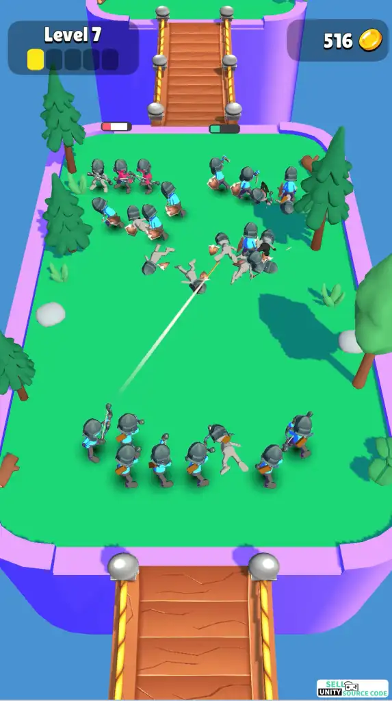 Army Raid 3D – Battle Shooter Unity Project – SellUnitySourceCode.com screenshot 3