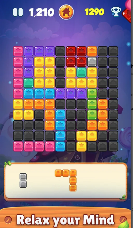 BlockShift Puzzle Unity Source Code – Addictive Block Puzzle Game Template screenshot 9