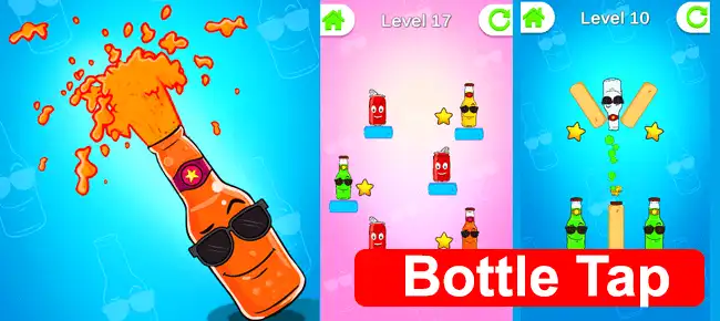 Bottle Tap Mania: Flip & Jump ChallengeSellUnitySourceCode.com screenshot 4