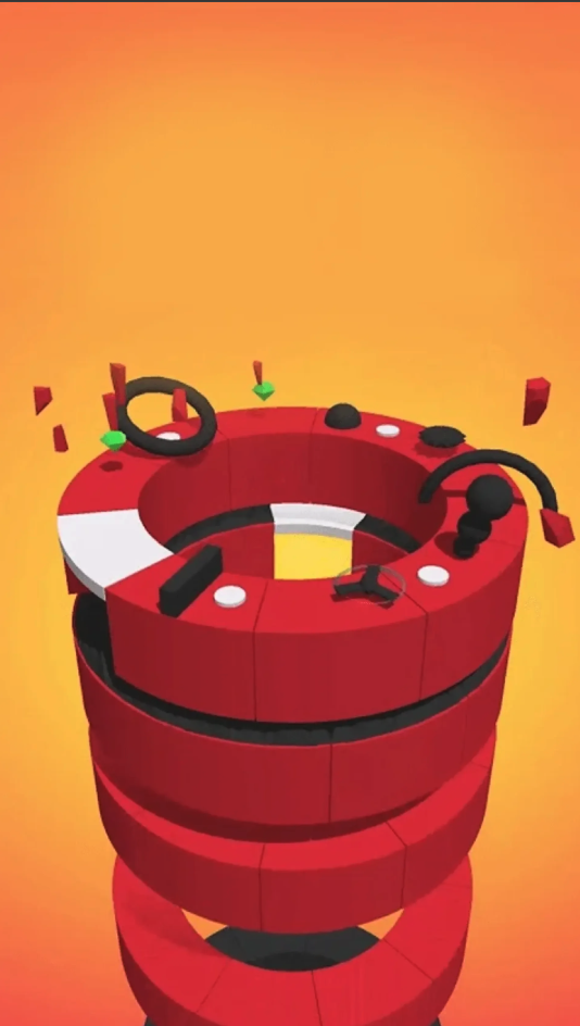 Break the Hoops Unity Source Code screenshot 3