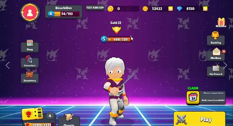 Bullet-Hell Elemental Template SellUnitySourceCode screenshot 3