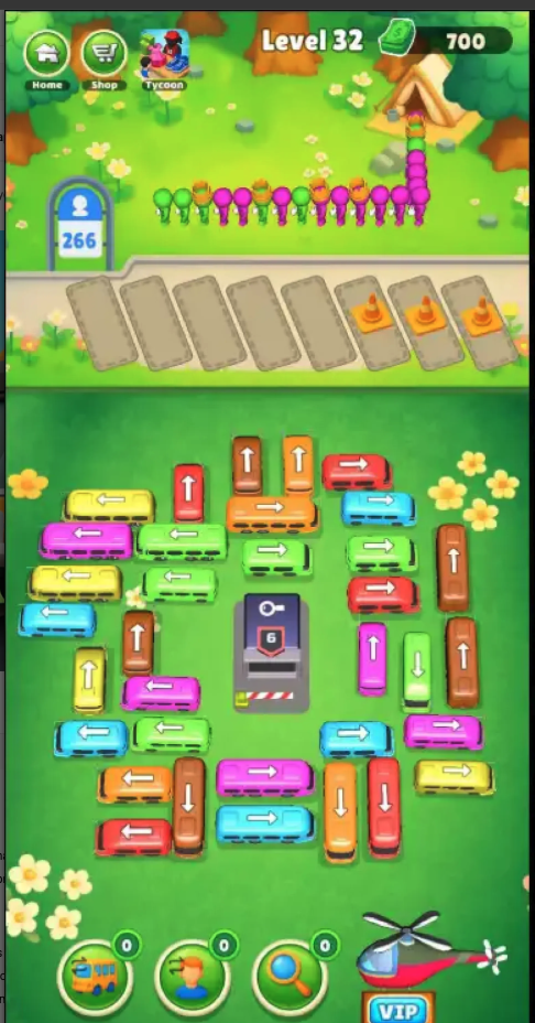 Bus Jam Puzzle - Shopping Tycoon screenshot 2
