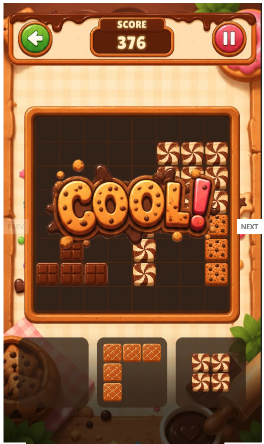 Cake Block Puzzle Blast Unity 6 screenshot 3