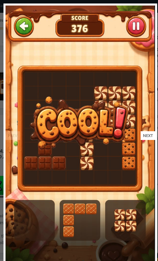 Cake Block Puzzle Blast Unity 6 screenshot 11