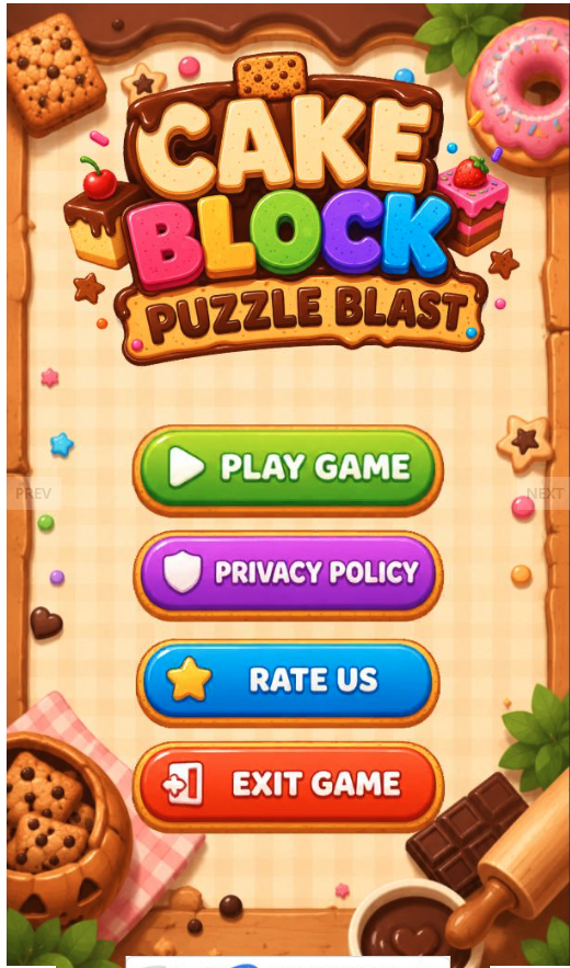 Cake Block Puzzle Blast Unity 6 screenshot 13
