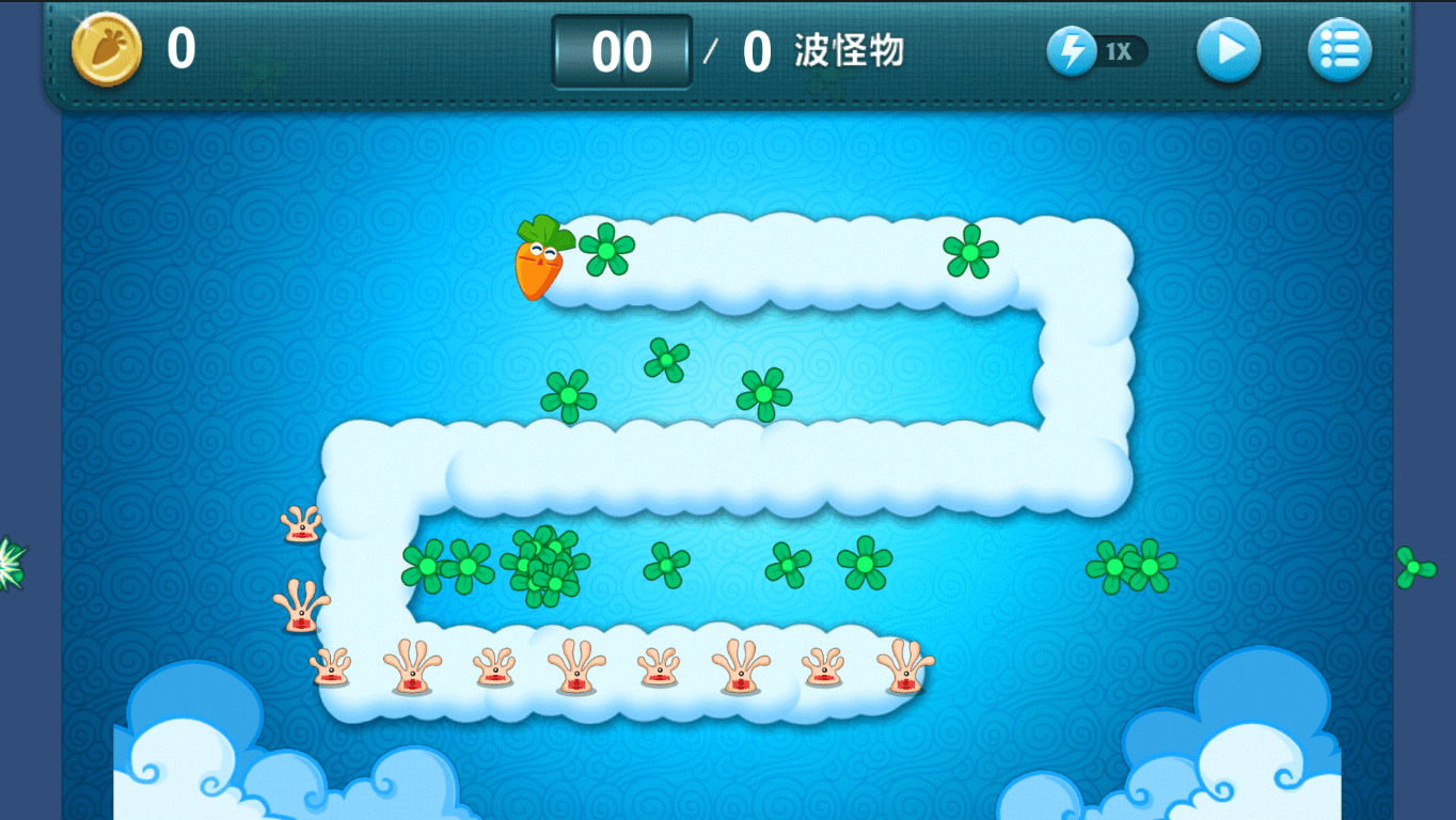 Carrot Tower Defense Unity Game Development Assets Sellunitysourcecode screenshot 3