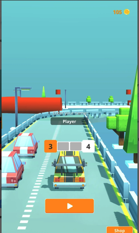 Cars Survive 3D Unity Project screenshot 4