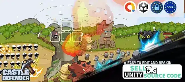 Castle Defender SellUnitySourceCode source code