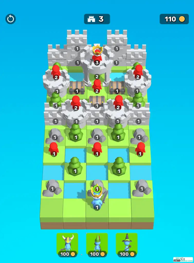 Castle PuzzleCastle Puzzle SellUnitySourceCode  screenshot 5