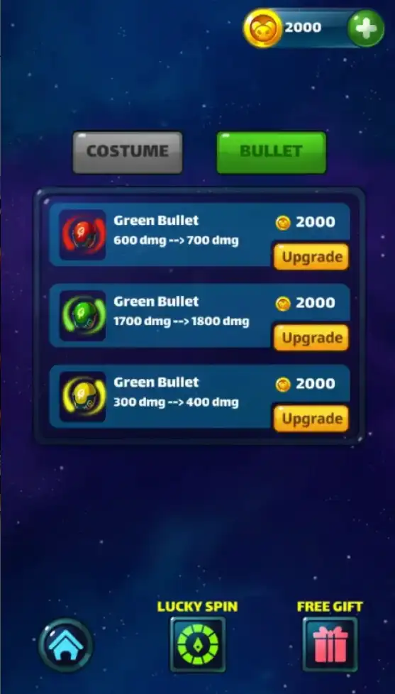🐱🚀 Cat Shooter: Space Attack –  Sell Unity Source Code screenshot 3