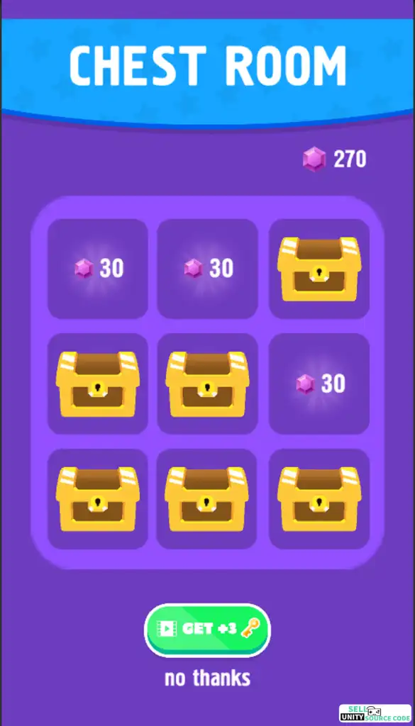 CChest System For Hyper Casual Games SellUnitySourceCode screenshot 3