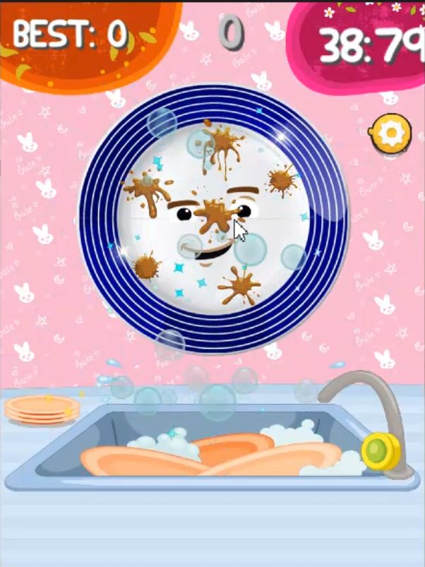 Chic Kitchen Cleanup - Unity Source Code screenshot 2