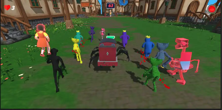 Choo Charles Squid Run Game SellUnitySourceCode screenshot 5
