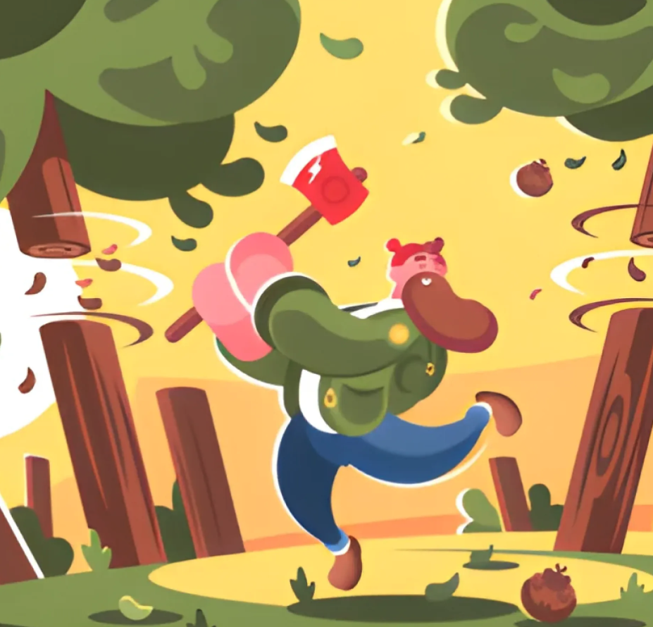 Chop &amp; Mine Game Template screenshot 2