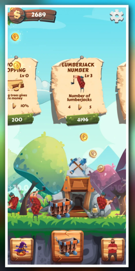 Chop &amp; Mine Game Template screenshot 4