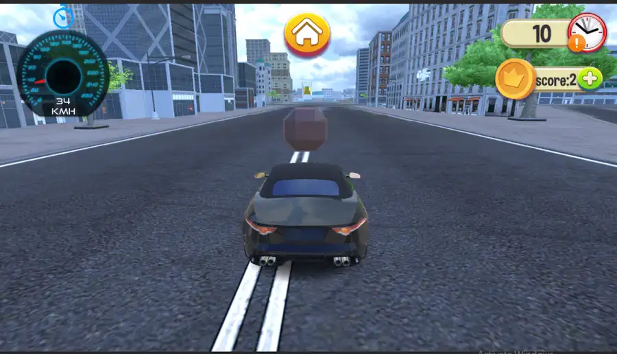 City Car Driver : Street Racing Game 64BIT Source SellUnitySourceCode screenshot 2