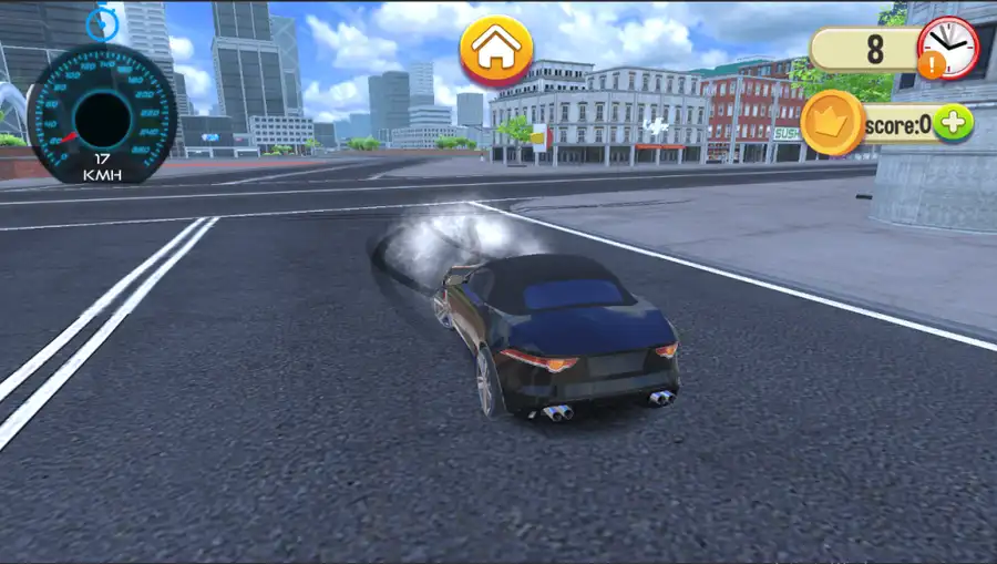 City Car Driver : Street Racing Game 64BIT Source SellUnitySourceCode screenshot 4