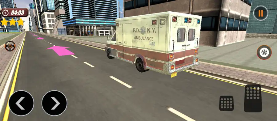 City Emergency Ambulance Simulator SellUnitySourceCode screenshot 3