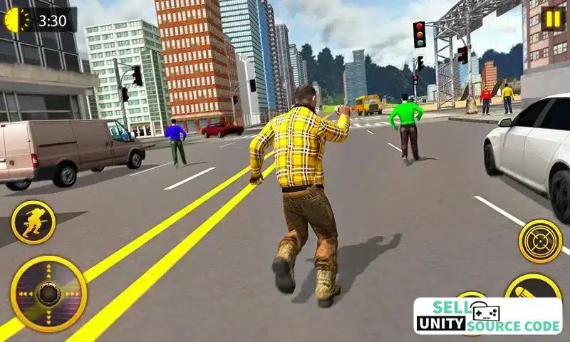 City Gangster Mafia Crime Simulator SellUnitySourceCode  screenshot 5