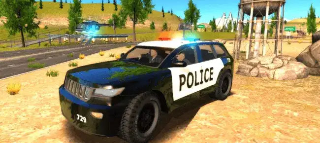 City Police Simulation – Open World Drive Game SellUnitySourceCode