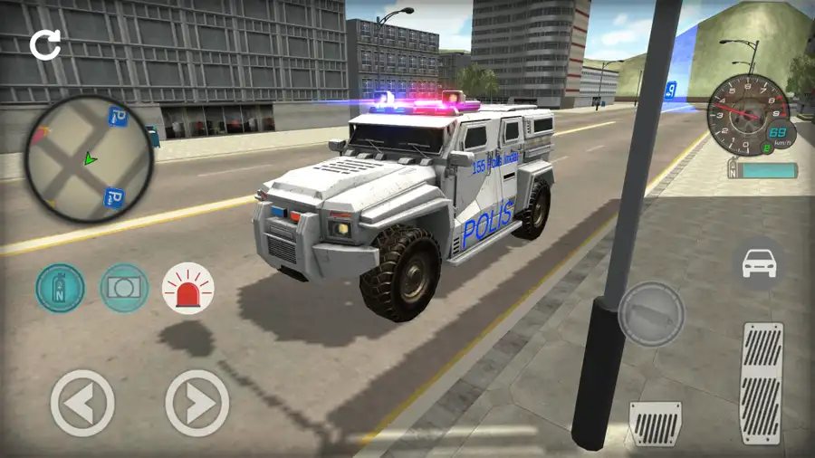 City Police Simulation – Open World Drive Game SellUnitySourceCode screenshot 2