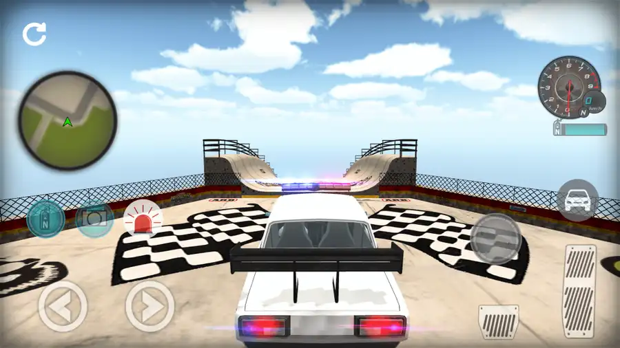 City Police Simulation – Open World Drive Game SellUnitySourceCode screenshot 3