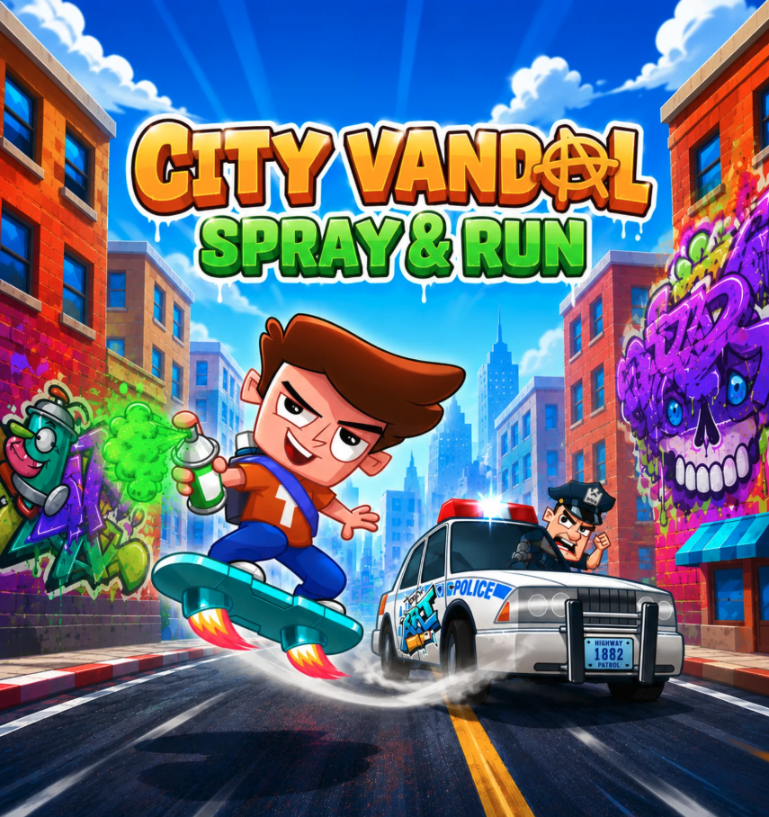 City Vandal Spray &amp; Run