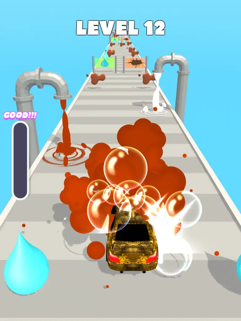 🚘 Clean Car 3D – Hypercasual Car Wash Game | SellUnitySourceCode.com screenshot 5