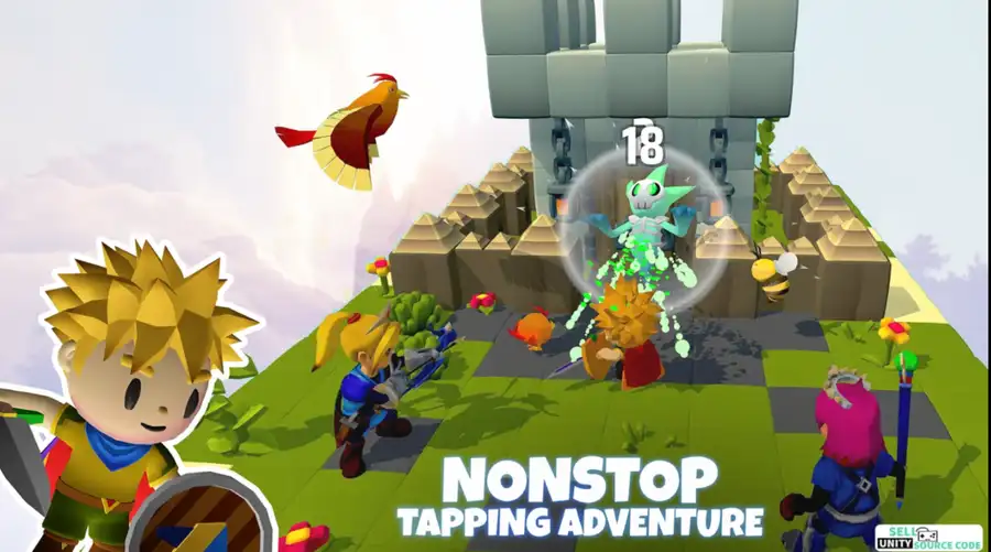 ⚔️ Clicker Titans – Idle RPG Hero | SellUnitySourceCode.com