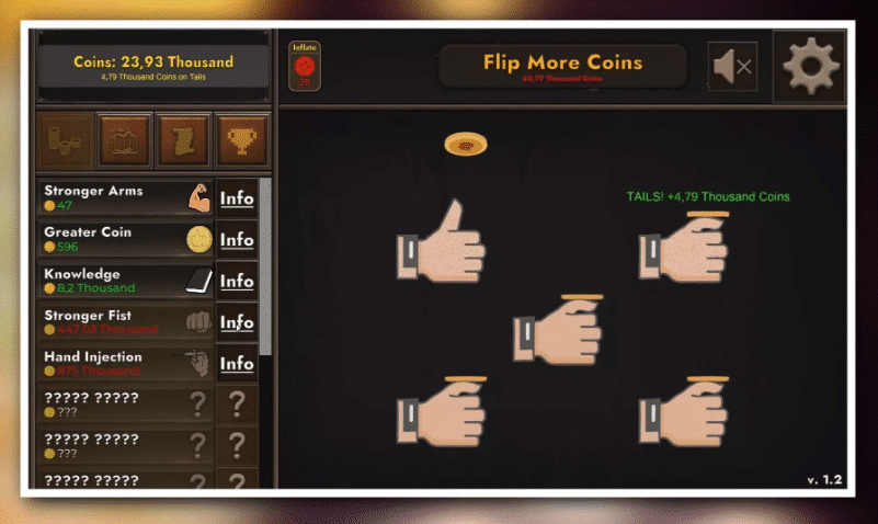 Coin Flipper – Idle Incremental Coin Game screenshot 2