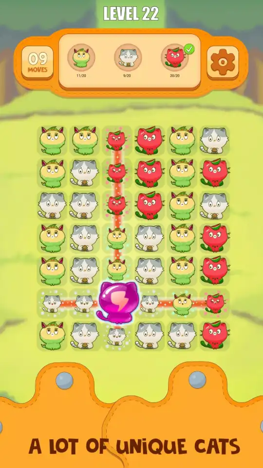 Connect Two Cats Classic screenshot 5