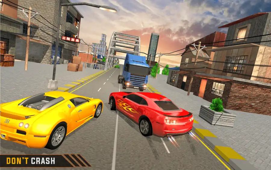 Crazy Car Racing : Highway Traffic Driver SellUnitySourceCode screenshot 4