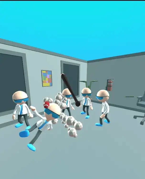Crazy Office hit SellUnitySourceCode screenshot 3