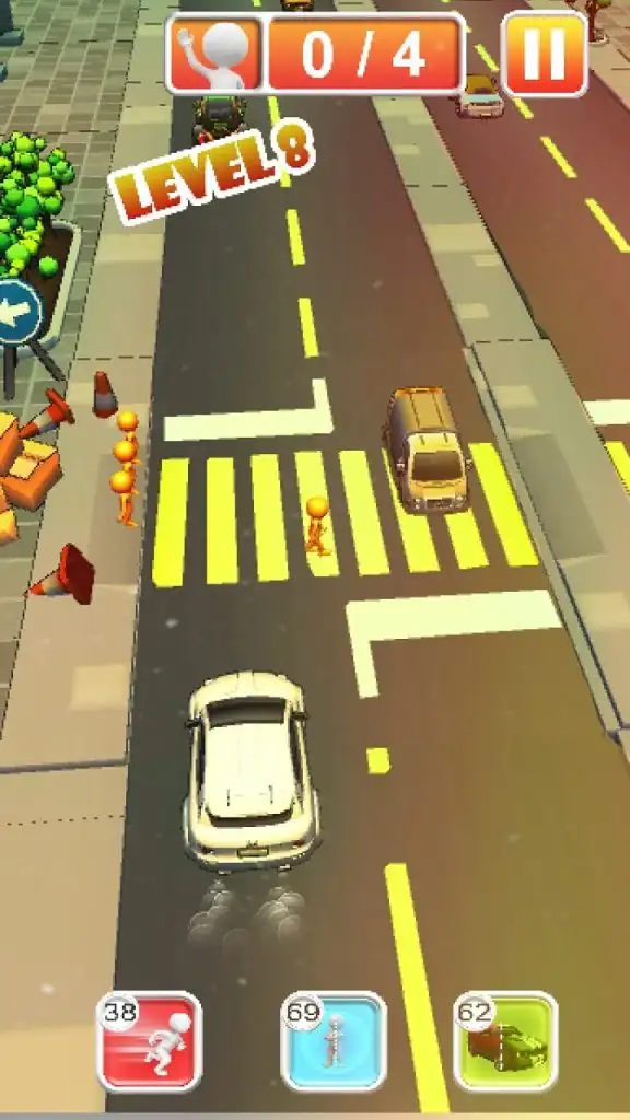 Crazy Stick Man Road Crossing Rescue 64 Bit Source SellUnitySourceCode screenshot 2