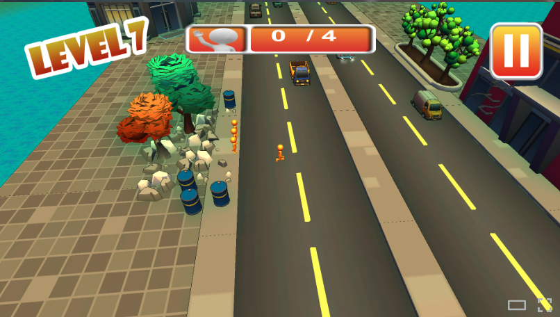 Cross the Road Unity Source Code – Traffic Control Casual Puzzle Game | SellUnitySourceCode.com source code