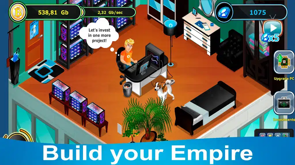 Crypto Mogul - Idle Clicker SellUnitySourceCode screenshot 4