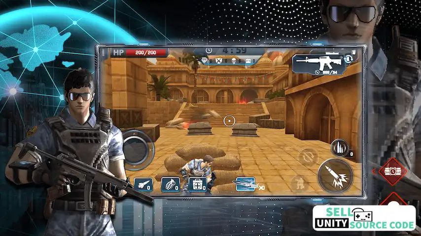 CS War King SellUnitySourceCode screenshot 2