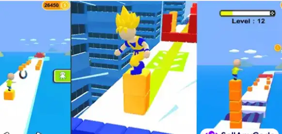 Cube surfing – Top Trending Hyper Casual Game SellUnitySourceCode screenshot 3