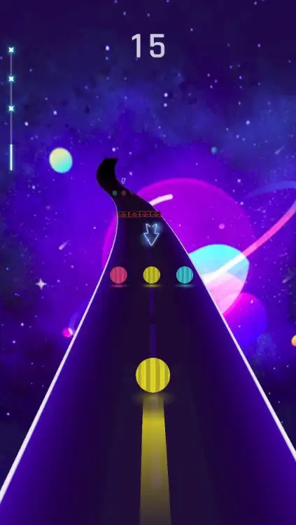Dancing Road: Colour Ball Run SellUnitySourceCode  screenshot 2