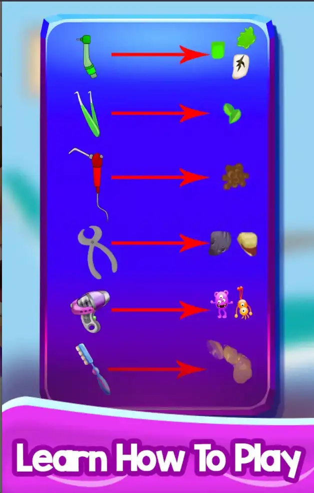 Dentist Games with Braces + Mini Game | Kid Games SellUnitySourceCode screenshot 4