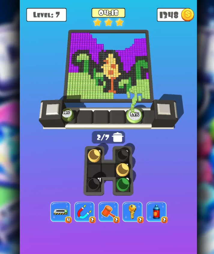 Diamond Loop Sort Puzzle screenshot 8