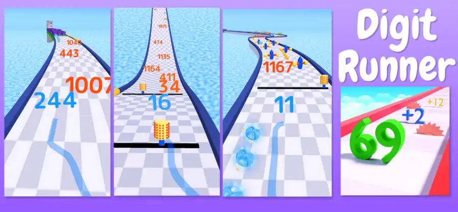 Digit Runner Game Sell Unity Source Code screenshot 4