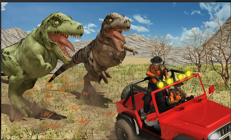 Dinosaur Hunter Survival Unity Source Code – Jurassic Sniper Hunting Game | SellUnitySourceCode.com source code
