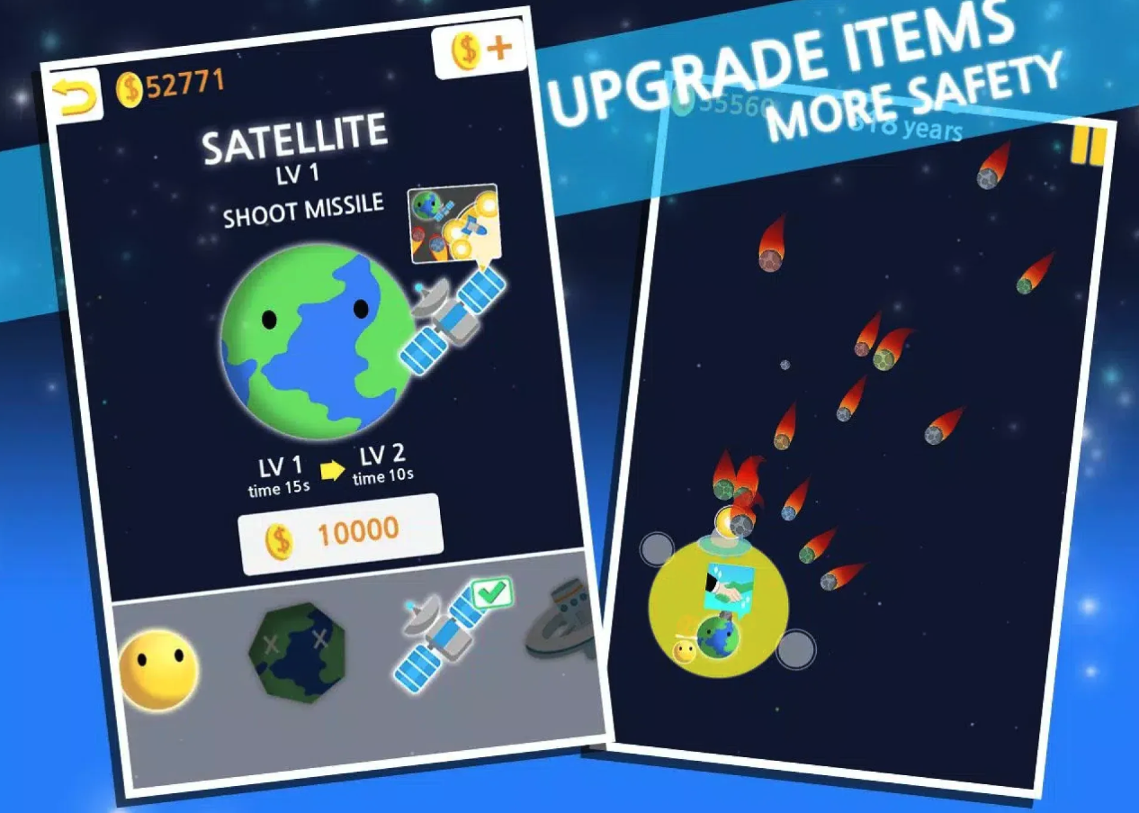 Dodge Meteor: Earth, Save Us screenshot 5