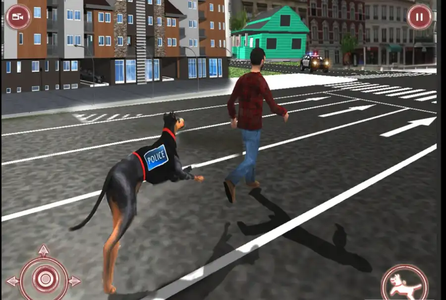 Dog Chase Games 3D : A Police and Crime Simulator SellUnitySourceCode screenshot 3
